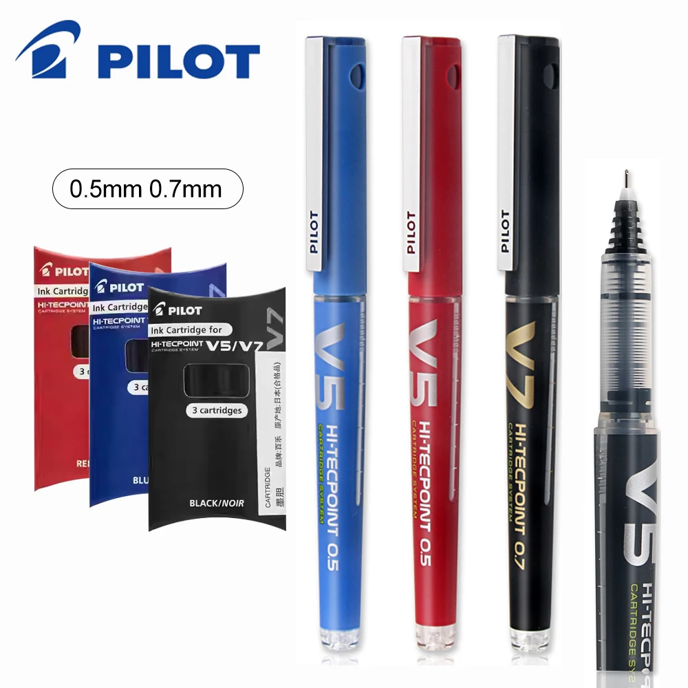Tech Accessories For Office - Japan Pilot V5/V7 długopis żelowy prosty