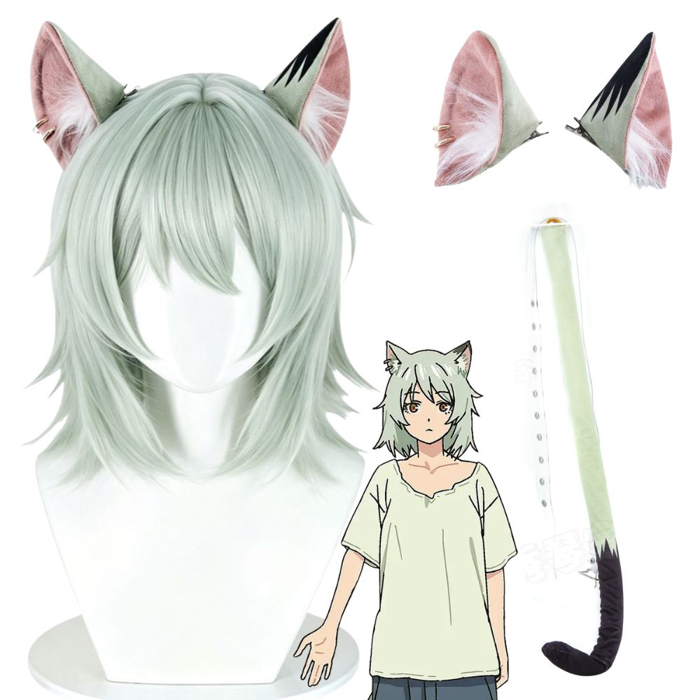Tech Accessories For Men - Peruka Cosplay Chainsmoker Cat Yaniko Satou,