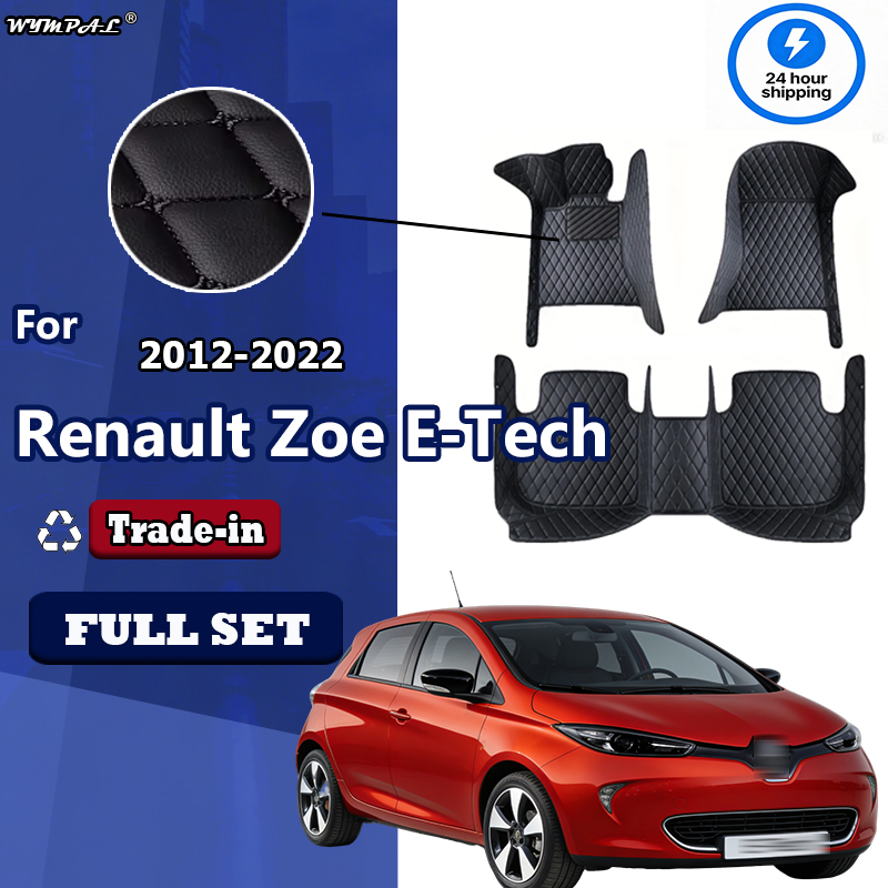 Tech Accessories Renault - Luksusowe skórzane dywaniki samochodowe do Renault