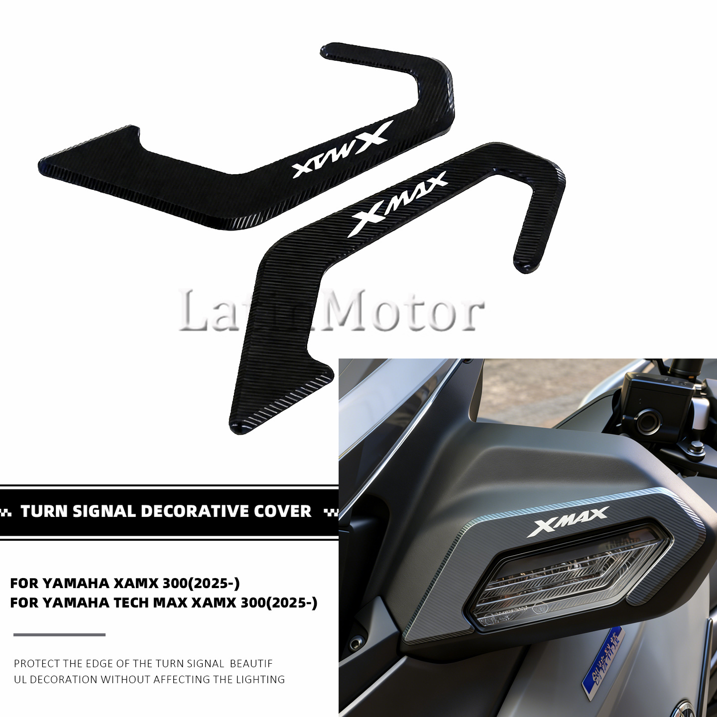 X Tech Accessories - Osłona przedniego kierunkowskazu, ramka dekoracyjna, akcesoria