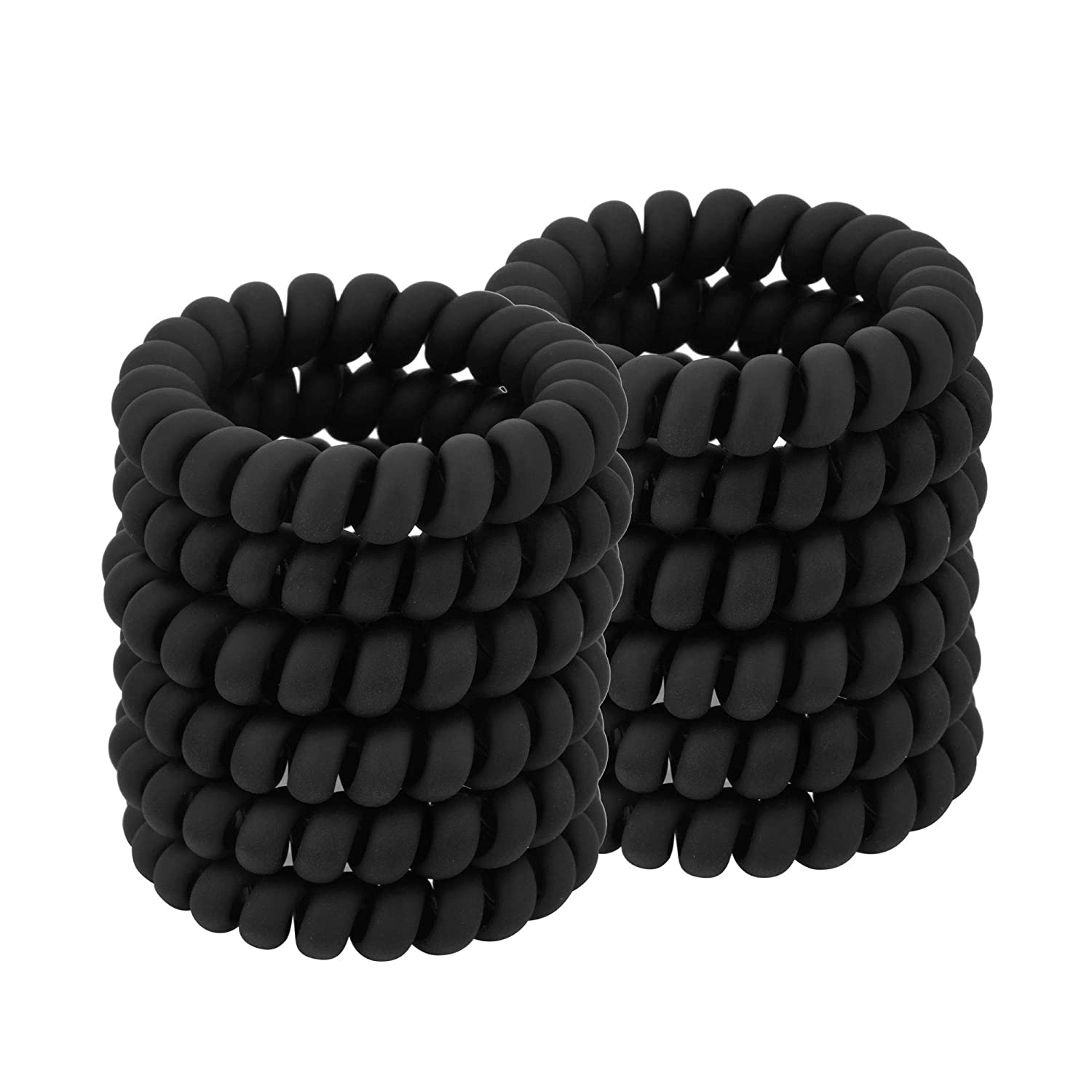 Czarne spiralne gumki do włosó – Tech Accessories For Men recenzja i cena