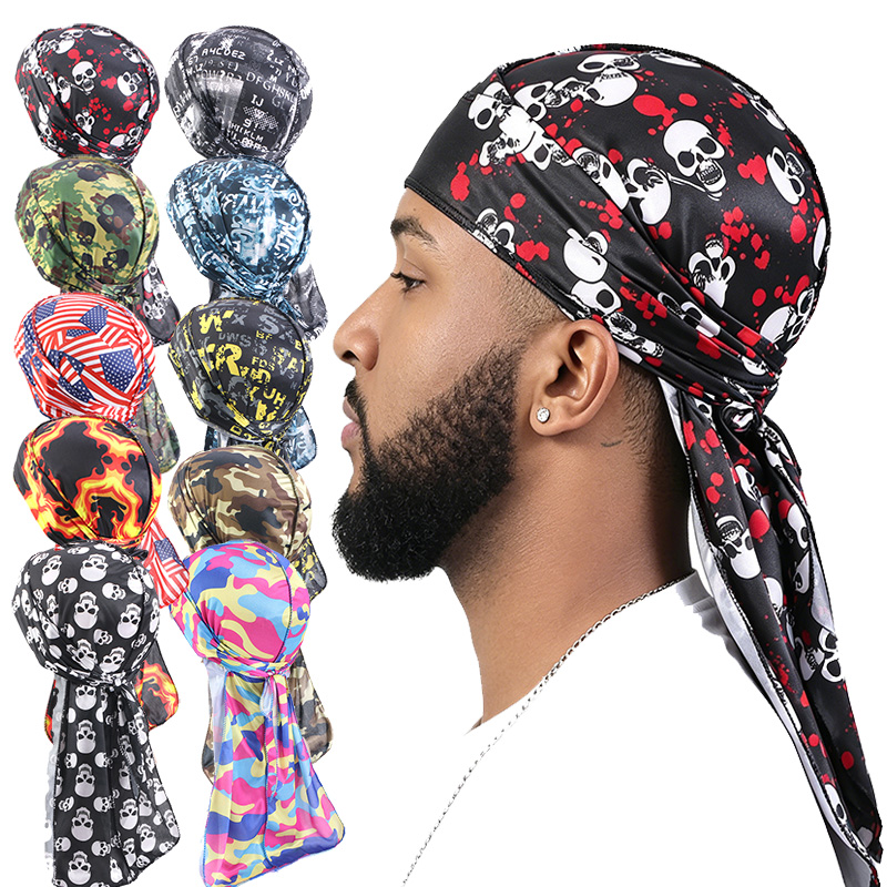 3 SZT. Modna czapka durag z dł – Tech Accessories For Men recenzja i cena